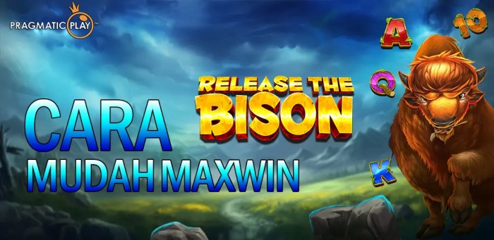 Peluang maxwin di slot gacor Release the Bison Pragmatic Play malam ini